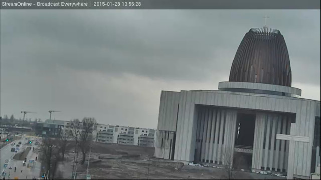 Świątynia Opatrzności Bożej kamera w Warszawie